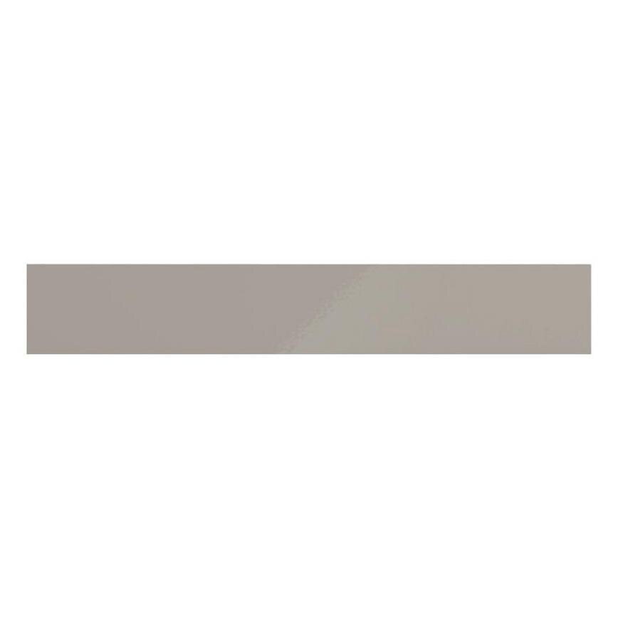 Hockley Mirror Gloss Sand Grey 1000mm x 160mm Drawer Shown Closed from the Front as Part of a Drawer Unit
