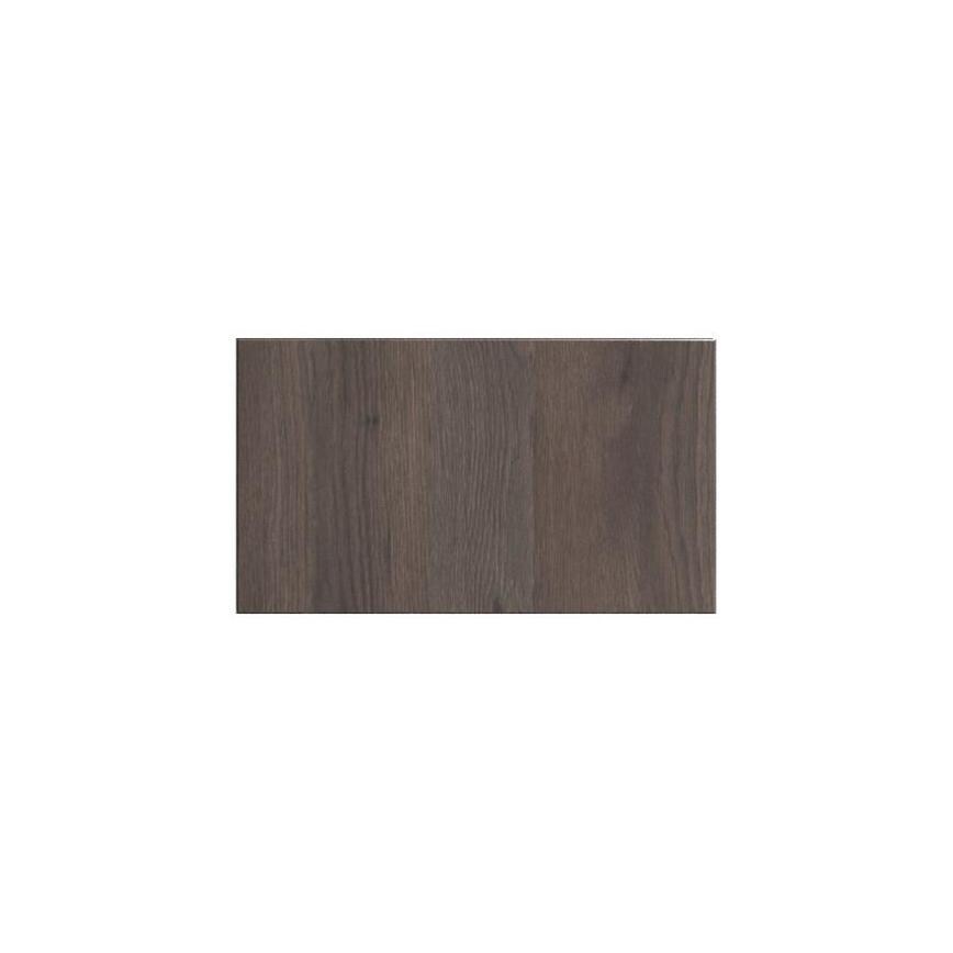 Hockley Textured Dark Oak 400mm x 227mm Drawer Front Shown Closed as Part of a Full Drawer Unit