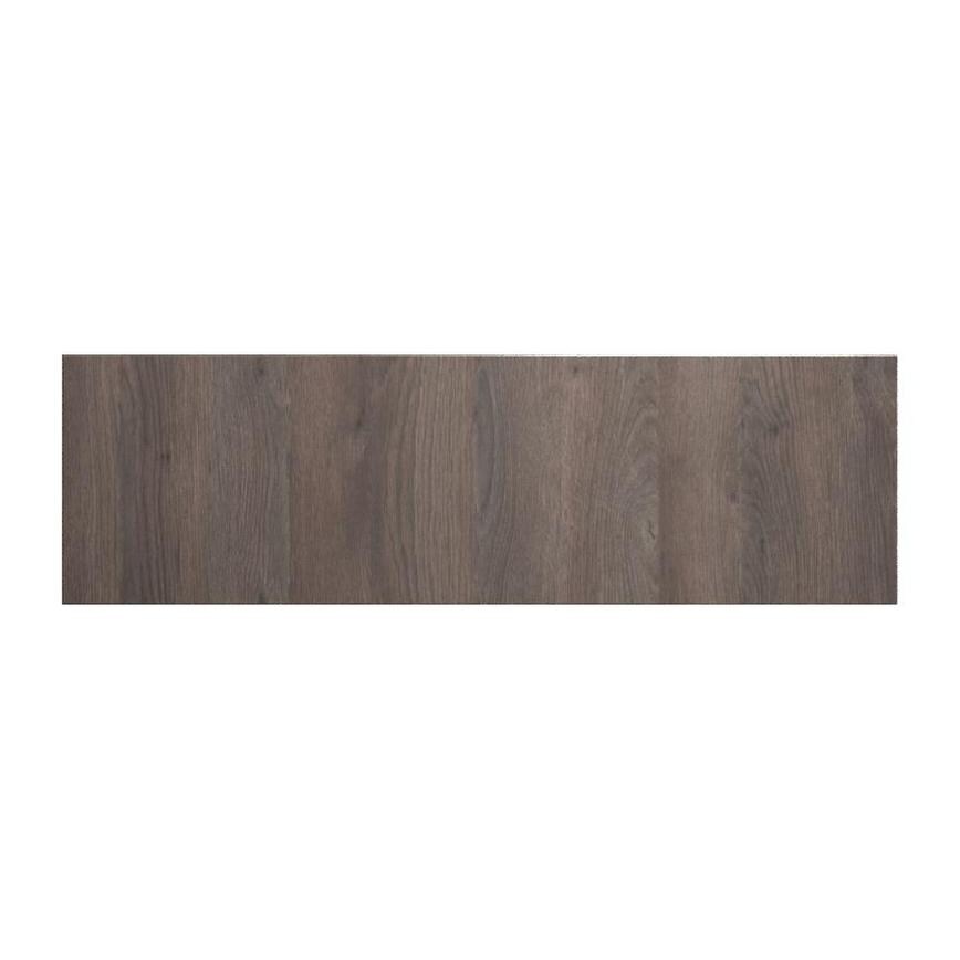 Hockley Textured Dark Oak 900mm x 275mm Pan Drawer Front Shown Closed from the Front as Part of a Full Drawer Unit