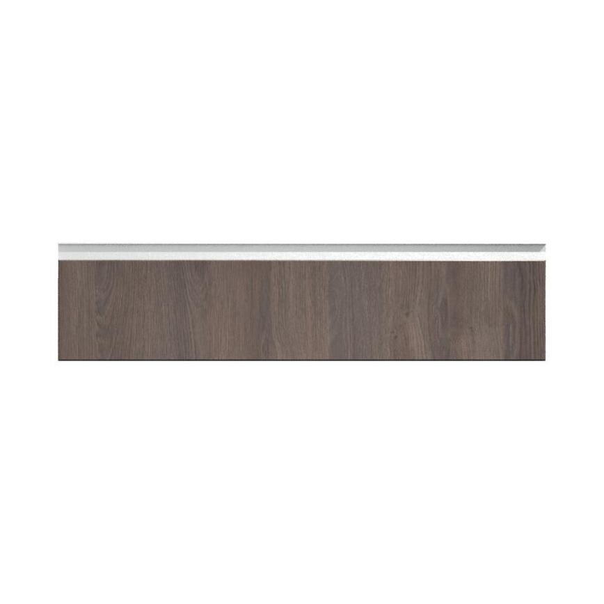 Hockley Textured Dark Oak 800mm x 170mm Drawer Front Shown Closed as Part of a Full Drawer Unit