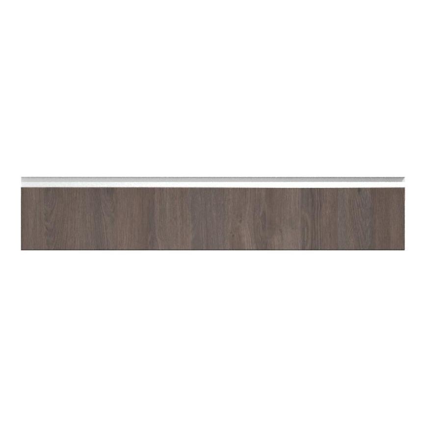 Hockley Textured Dark Oak 1000mm x 170mm Drawer Front Shown Closed as Part of a Full Drawer Unit