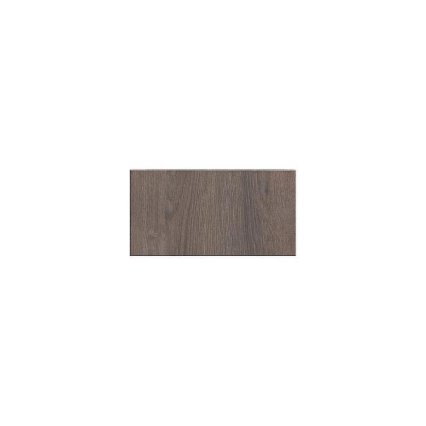 Hockley Textured Dark Oak 300mm x 160mm Drawer Front Shown Closed from the Front as Part of a Full Drawer Unit
