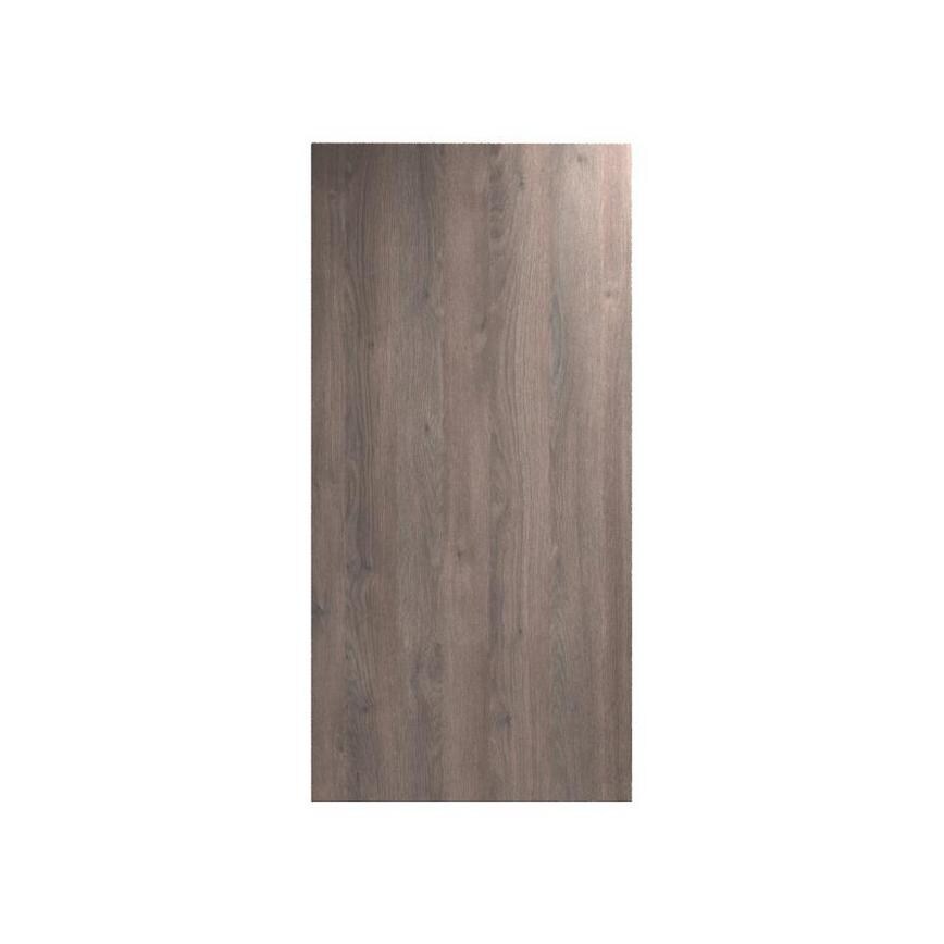 Hockley Textured Dark Oak 600mm x 1220mm Appliance Door Shown Closed from the Front as Part of an Appliance Unit