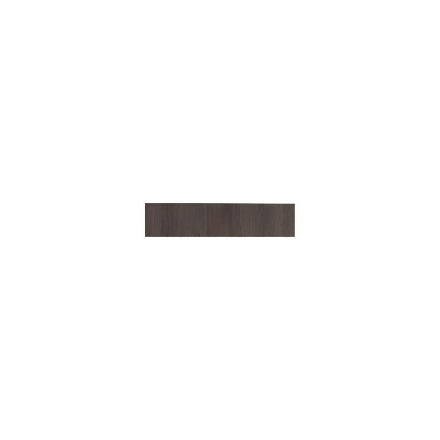 Hockley Textured Dark Oak 141mm x 600mm Filler Panel Shown from the Front as Part of an Appliance Tower Unit