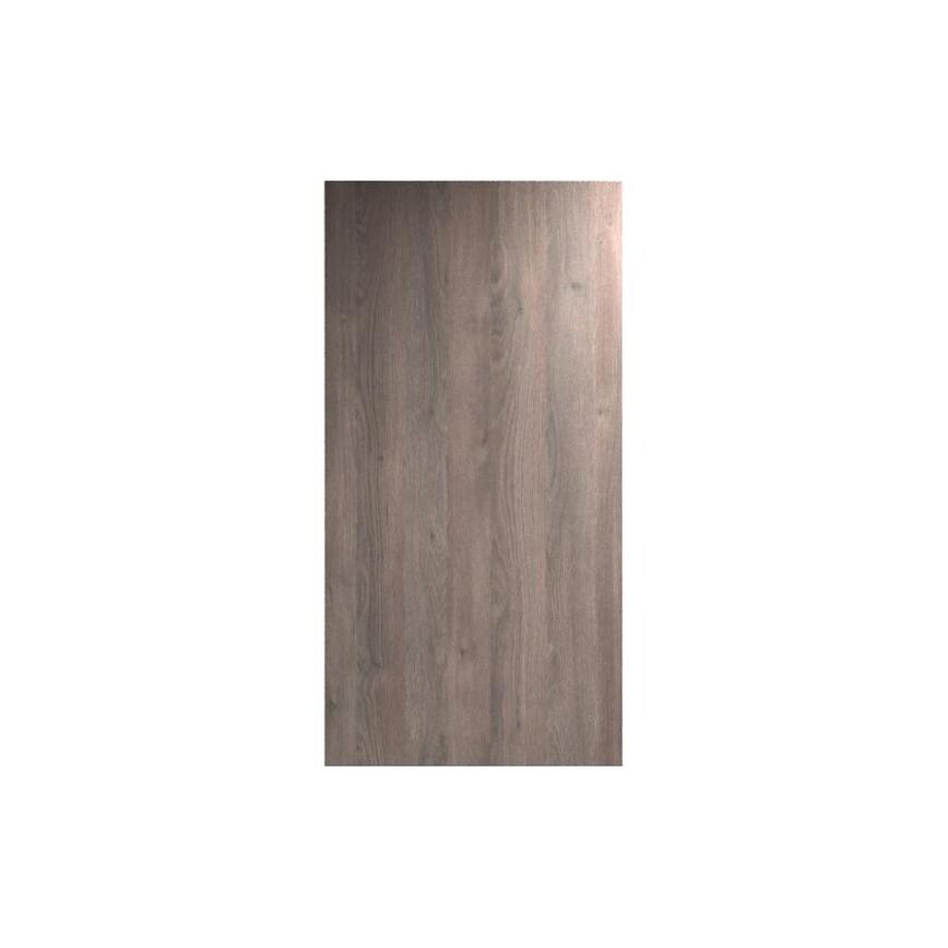 Hockley Textured Dark Oak 600mm x 1171mm Appliance Door Shown Closed from the Front as Part of an Appliance Tower Unit
