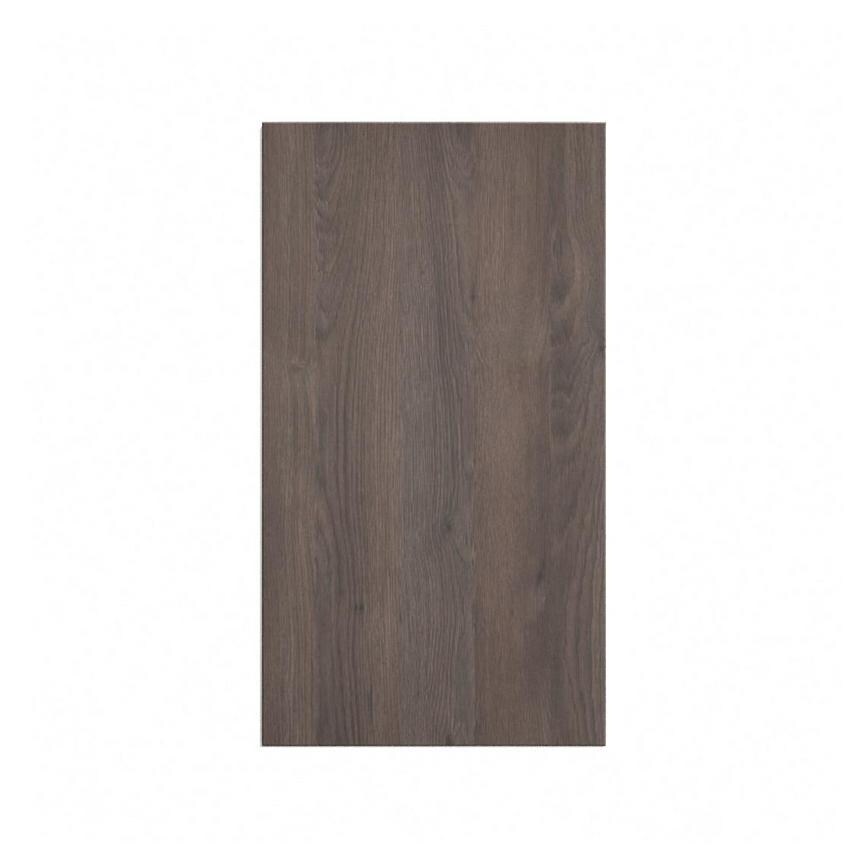 Hockley Textured Dark Oak 400mm x 720mm Full Height Door Shown Closed from the Front