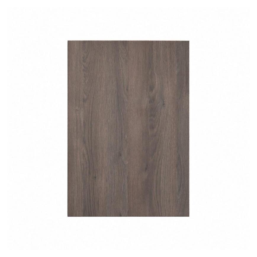 Hockley Textured Dark Oak 500mm x 720mm Full Height Door Shown Closed from the Front