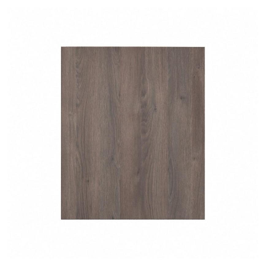 Hockley Textured Dark Oak 600mm x 720mm Full Height Door Shown Closed from the Front