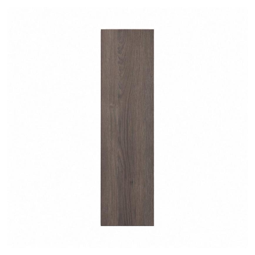 Hockley Textured Dark Oak 200mm x 720mm Full Height Door Shown Closed from the Front