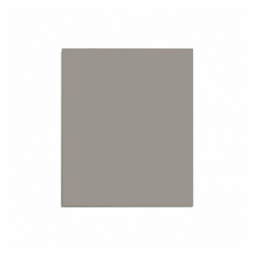 Hockley Super Matt Sand Grey 360mm x 300mm Half Height Kitchen Door or Drawer CAD Front