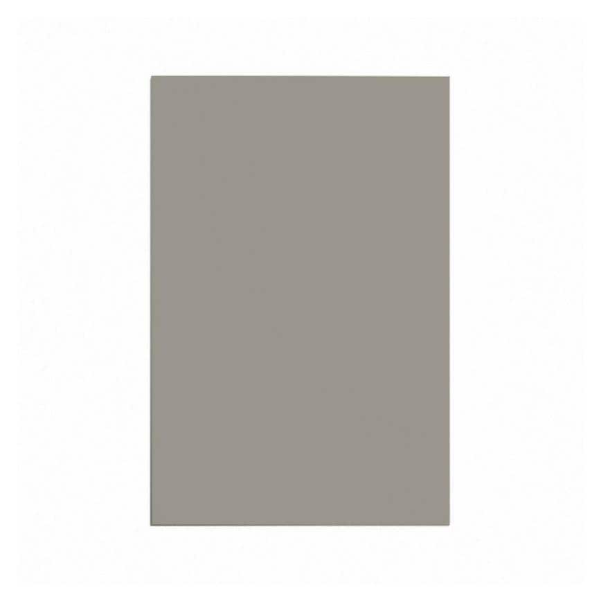 Hockley Super Matt Sand Grey 900mm x 600mm Tall Kitchen Door CAD Front