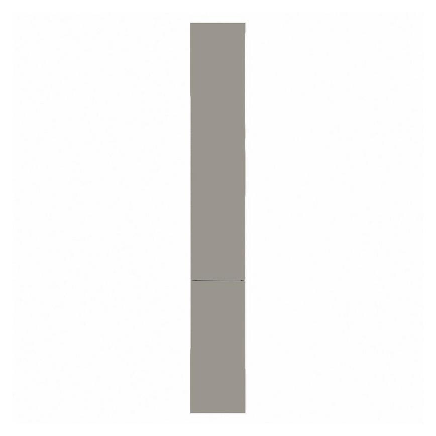 Hockley Super Matt Sand Grey 1400mm x 300mm Tall Larder Kitchen Door CAD Front