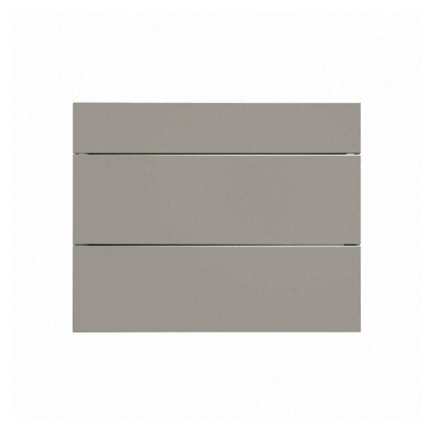 Hockley Super Matt Sand Grey 160mm x 900mm Kitchen Drawer CAD Front