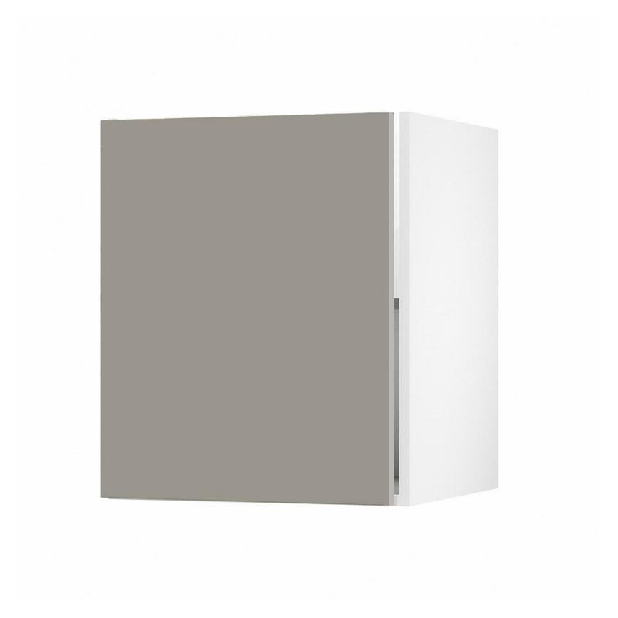 Hockley Super Matt Sand Grey 720mm x 600mm Full Height Kitchen Door Angle Open