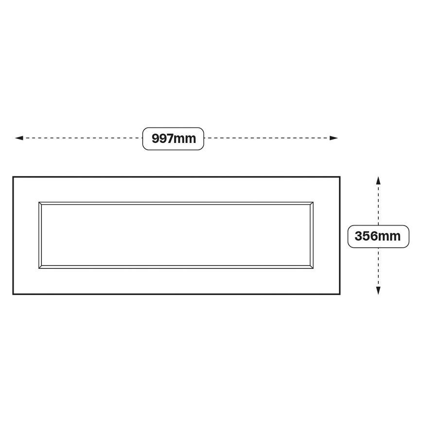 Frome 1000 HH Door (XX3H) Line Drawing