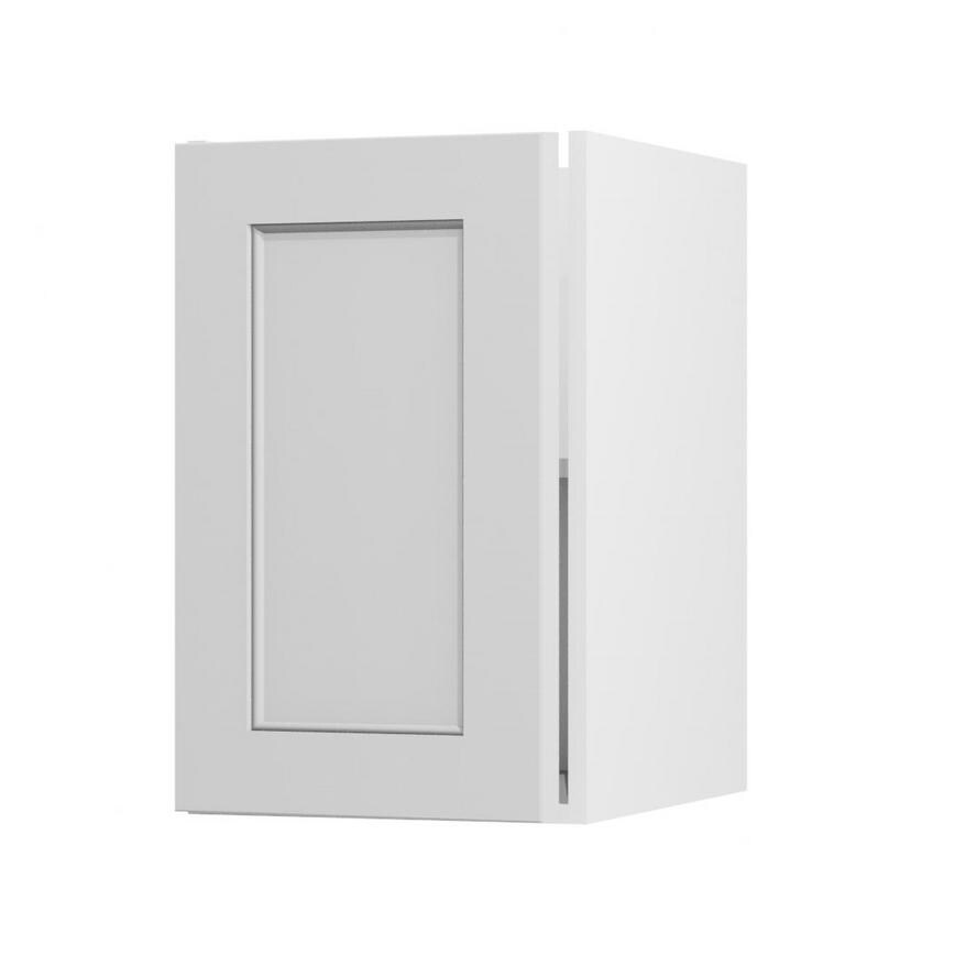 Elmbridge Dove Grey 450 Full Height Door Open
