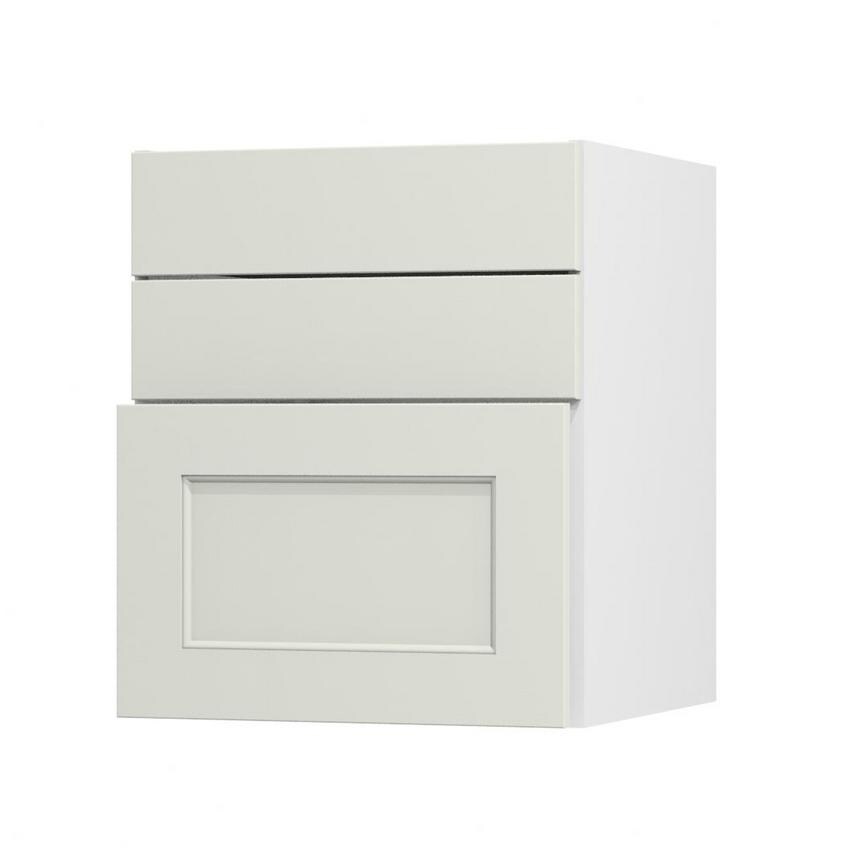 Elmbridge Porcelain 600 Hob / Pan Drawer Door Open
