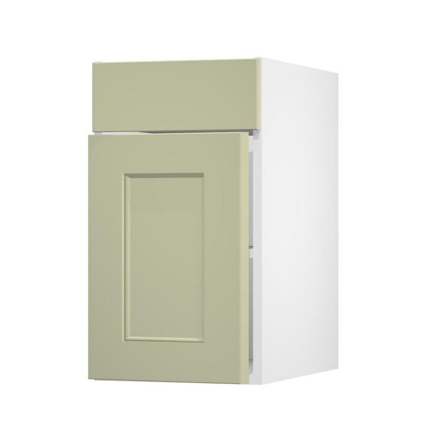 Elmbridge Sage Green 400 Standard Door Open