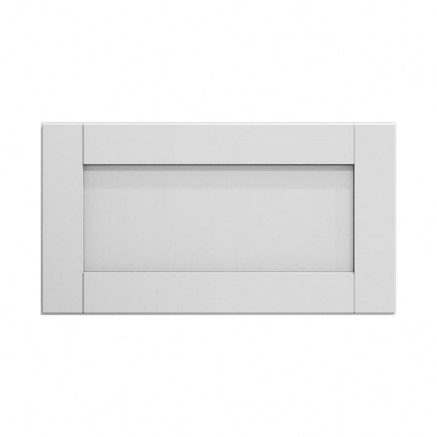 Witney Dove Grey 600 Integrated Microwave Topbox Door