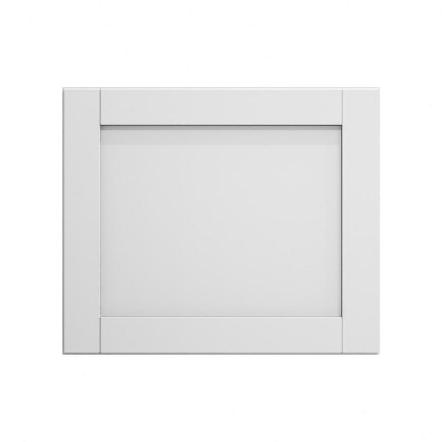 Witney White 600 Tall Integrated Microwave Topbox Door