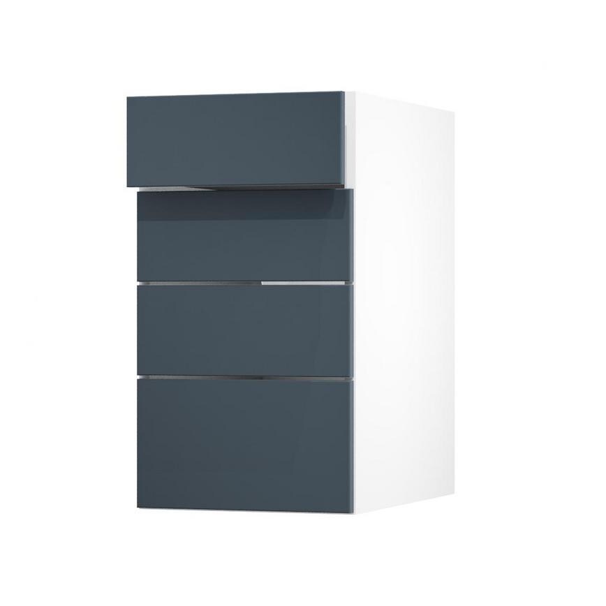 Witney Navy 400 Drawer Door Open