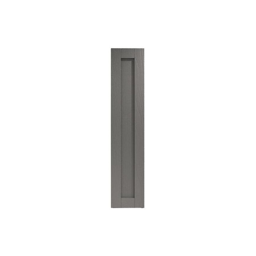 Halesworth Charcoal 300 Tall Larder Door Cut Out