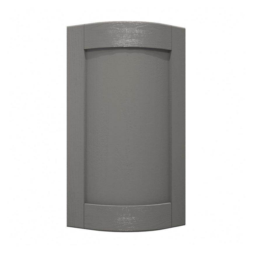 Halesworth Charcoal Curved Base Wall Door
