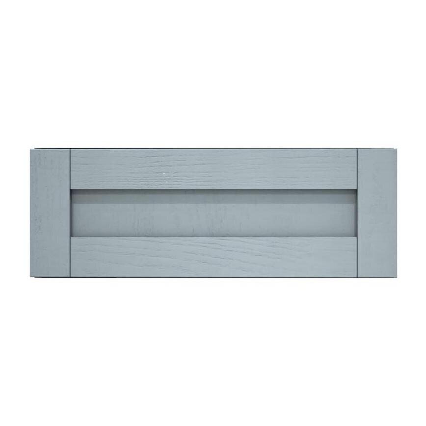Halesworth Dusk Blue 800 Pan Drawer Front Cut Out