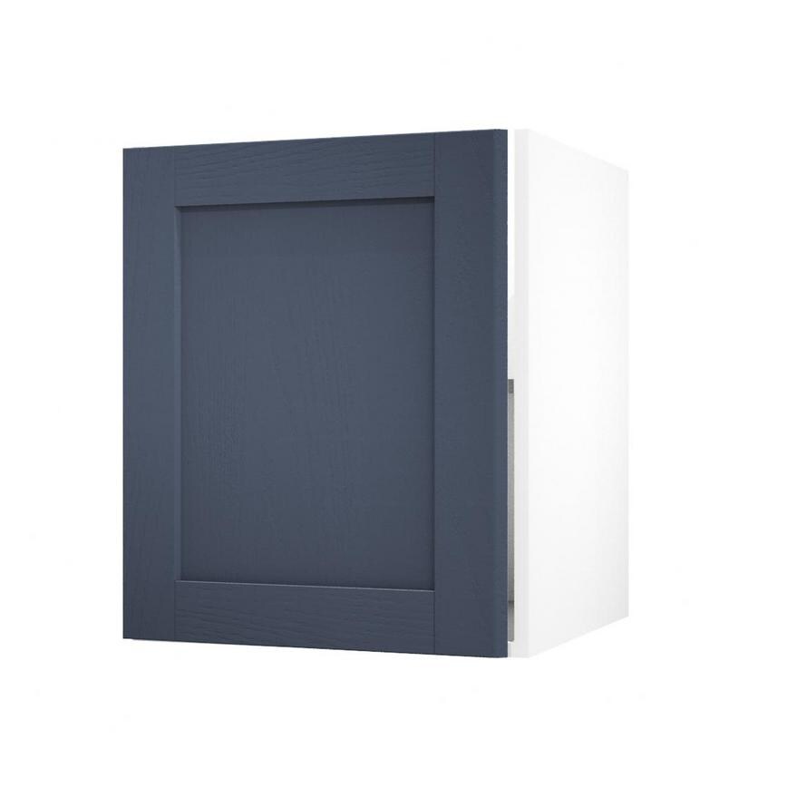 Halesworth Navy 600 Full Height Door Open