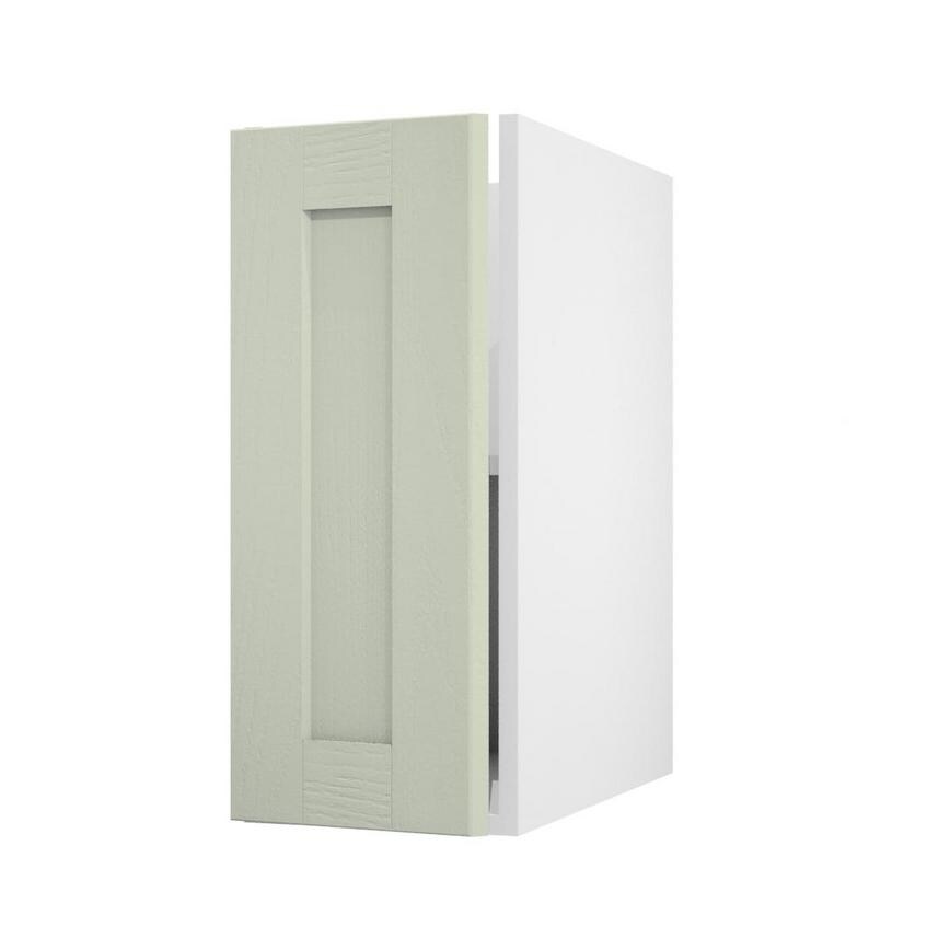 Halesworth Sage Green 300 Full Height Door Open
