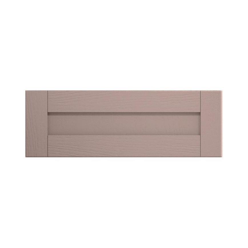 Halesworth Antique Rose 800mm x 275mm Pan Drawer Front Shown Closed from the Front as a Single Drawer
