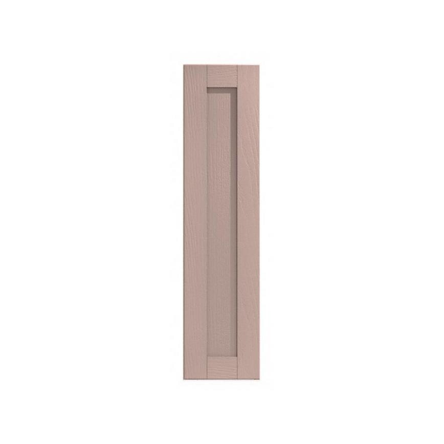 Halesworth Antique Rose 300mm x 1200mm Larder Door Shown Closed from the Front as a Single Door