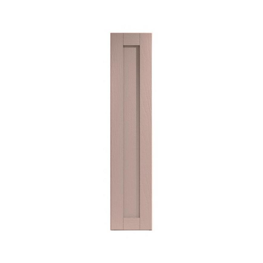 Halesworth Antique Rose 300mm x 1400mm Tall Larder Door Shown Closed from the Front as a Single Door