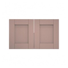 Halesworth Antique Rose 800mm x 481mm Pair of Doors Shown Closed from the Front