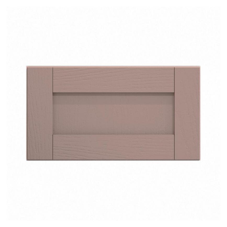 Halesworth Antique Rose 600mm x 326mm Integrated Microwave Top Box Door Shown Closed from the Front