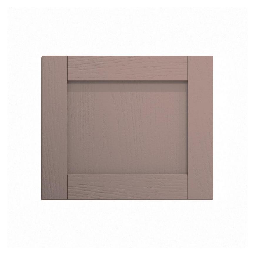Halesworth Antique Rose 600mm x 506mm Tall Microwave Top Box Door Shown Closed from the Front