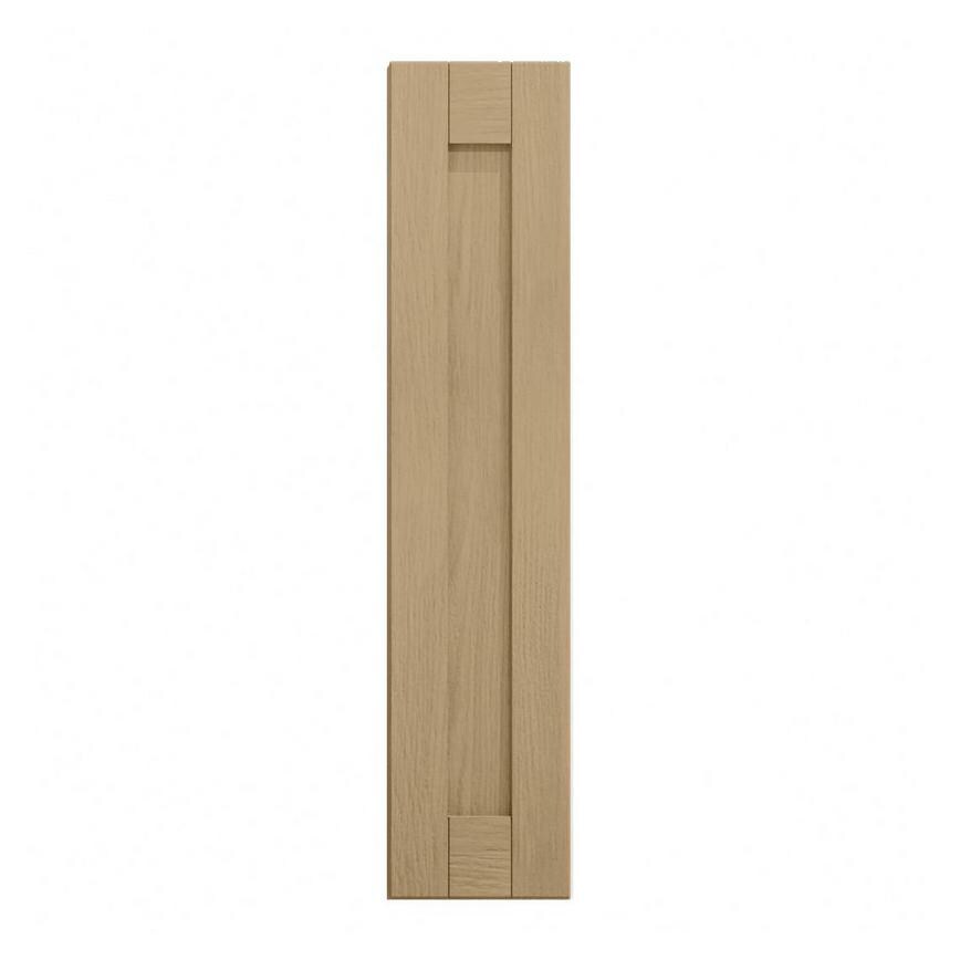 Halesworth Oak 200mm x 900mm Tall Door Shown Closed from the Front