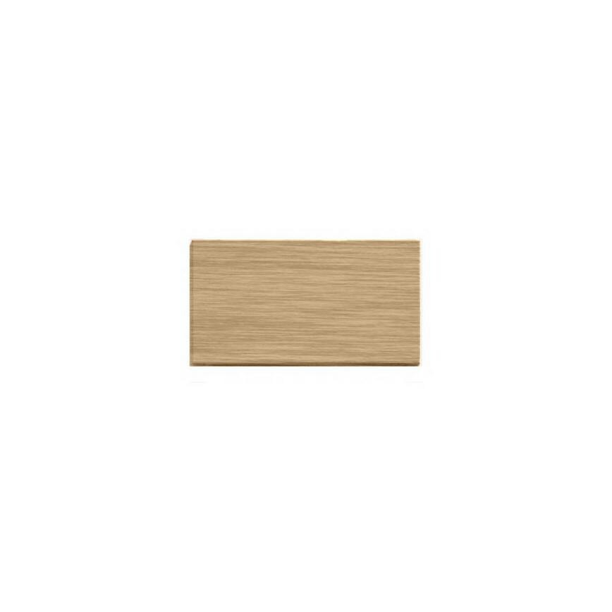 Halesworth Oak 300mm x 160mm Drawer Front Shown from the Front as a Single Drawer