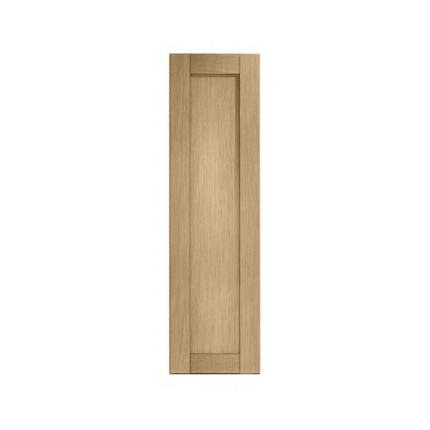 Halesworth Oak 400mm x 1400mm Tall Larder Door Shown from the Front as a Single Door
