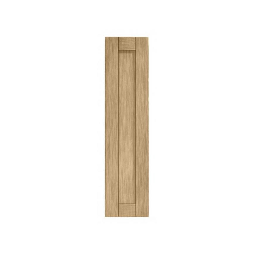 Halesworth Oak 300mm x 1200mm Larder Door Shown Closed from the Front as a Single Door