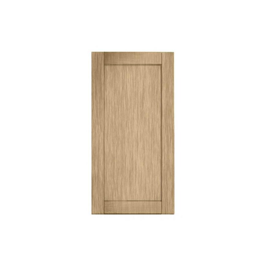 Halesworth Oak 600mm x 1171mm Appliance Door Shown Closed from the Front as a Single Door