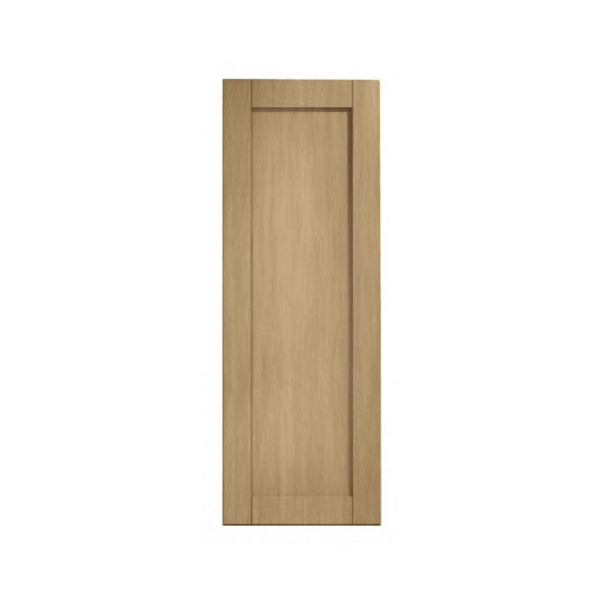 Halesworth Oak 500mm x 1400mm Tall Larder Door Shown from the Front as a Single Door