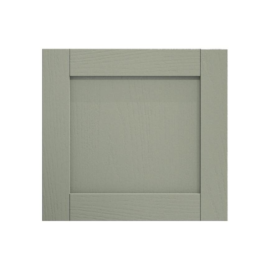 Halesworth Reed Green 600mm x 557mm Door Front Shown from the Front