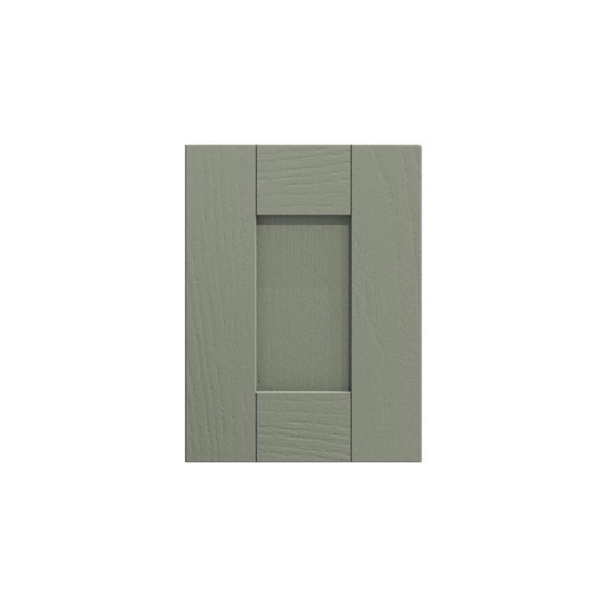 Halesworth Reed Green 300mm x 394mm Pan Drawer Shown from the Front as a Single Drawer