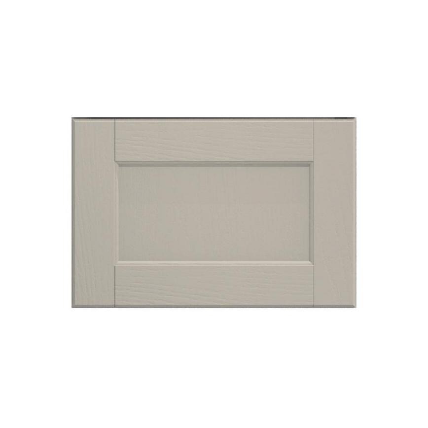 Bridgemere Pebble 600mm x 394mm Pan Drawer Shown Closed from the Front as Part of a Drawer Unit