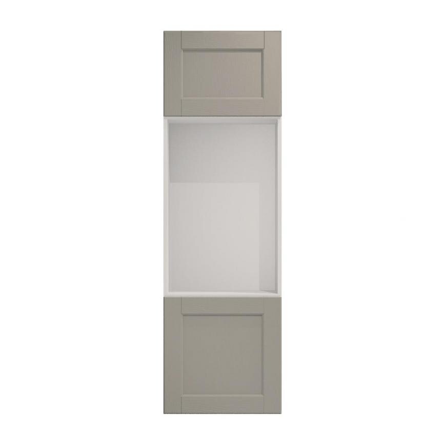 Bridgemere Pebble 600mm x 622mm Appliance Door Shown from the Front as Part of a Appliance Tower Unit