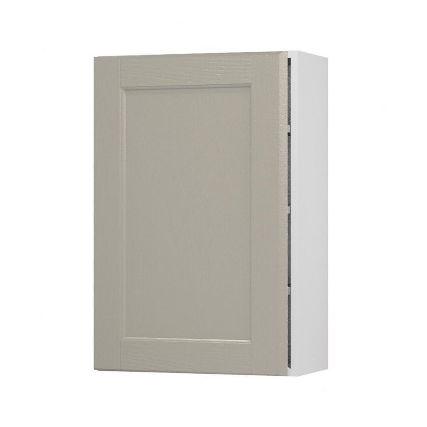 Bridgemere Pebble 720mm x 310mm Full Height Curved Door Shown Closed from the Front