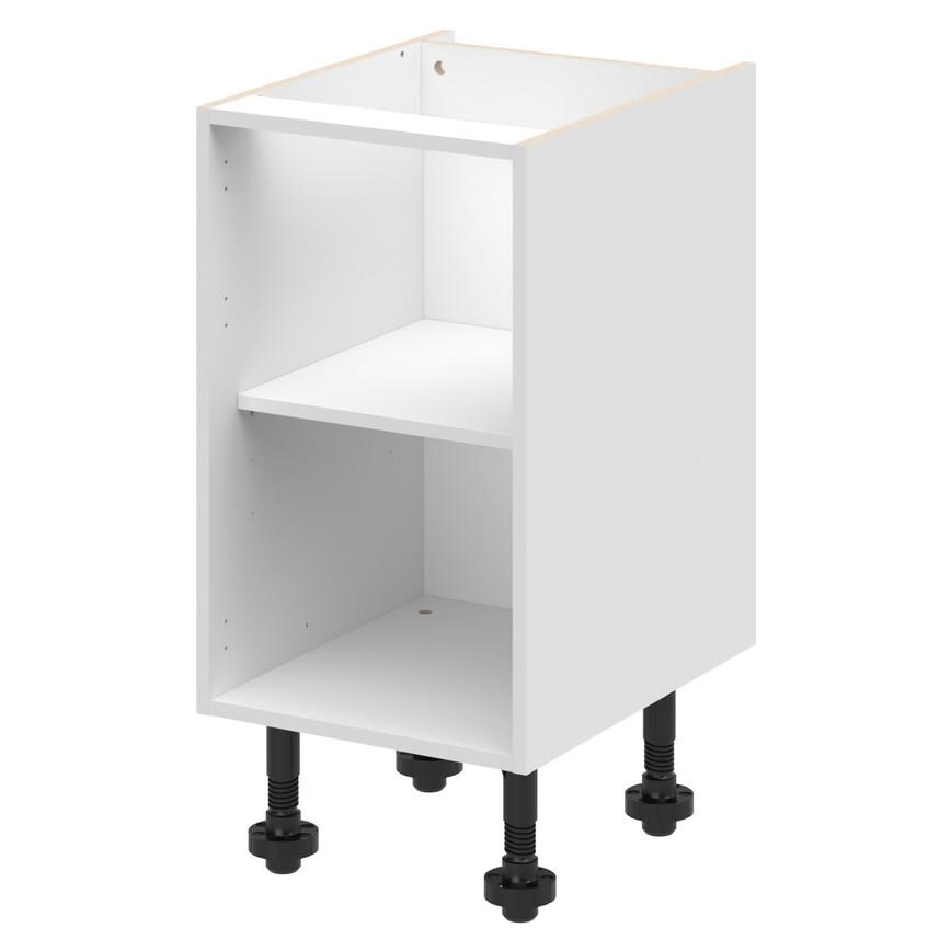 White 450mm Hi-Line Base Cabinet