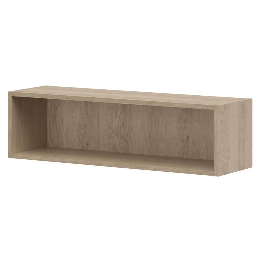 Natural Oak 1000mm Fridge Freezer Bridging Cabinet
