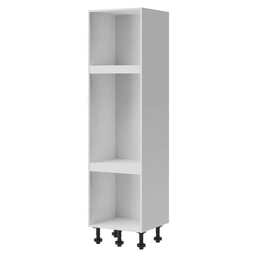 White 600 Tall Appliance Tower Cabinet 